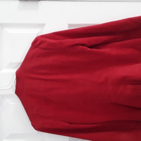 Halogen red blazer. Size small - Picture 6 of 7
